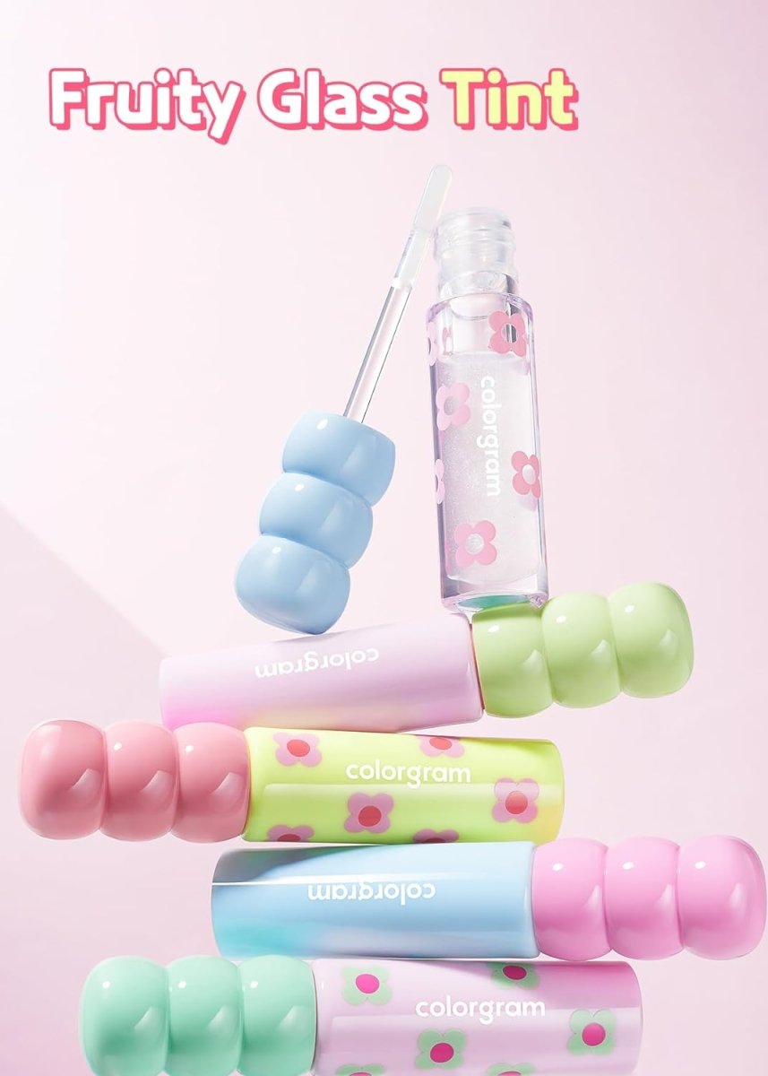 COLORGRAM Fruity Glass Tint 2.8g - 9 Color to Choose Health & Beauty oceanbuy.ca markham toronto free ship USA asian korean skincare