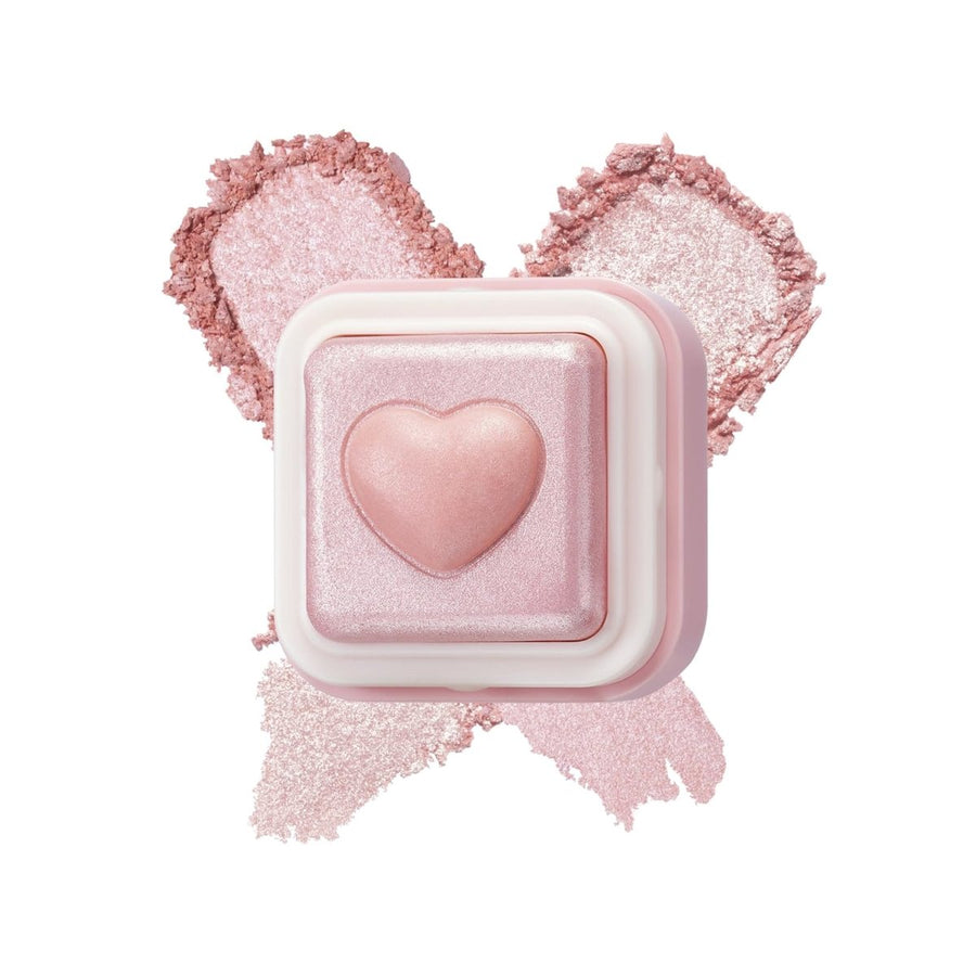 COLORGRAM Milk Bling Heartlighter 2.2g - 03 Coral Heart Health & Beauty oceanbuy.ca markham toronto free ship USA asian korean skincare