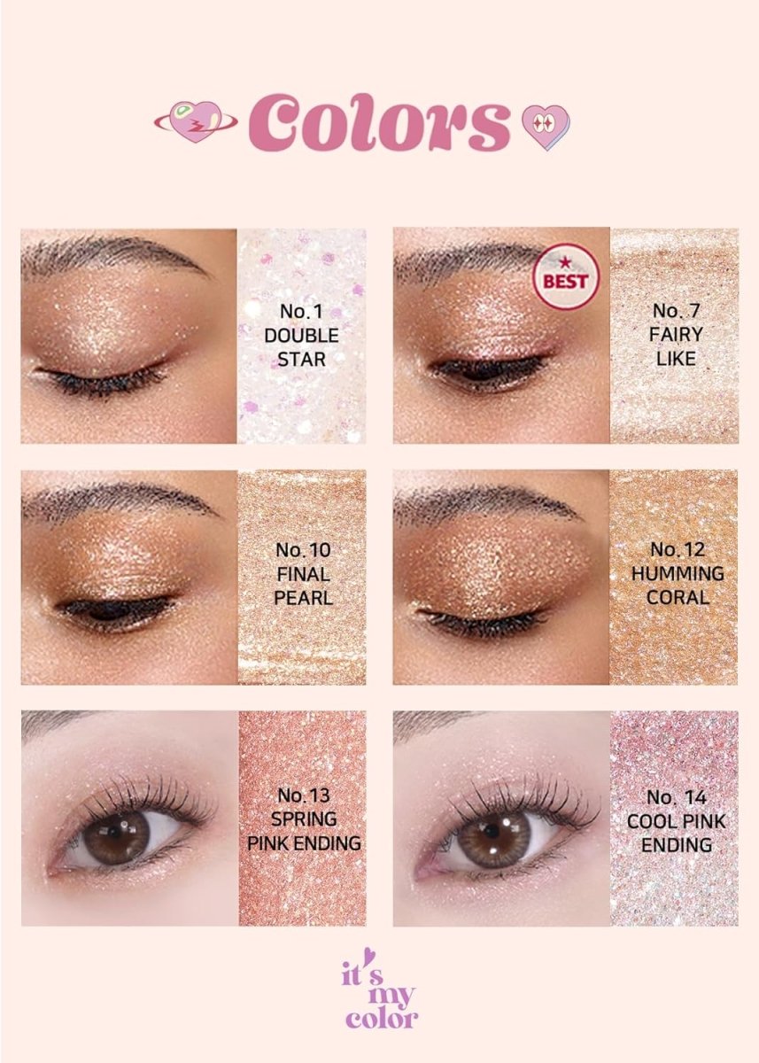 COLORGRAM Milk Bling Shadow 3.2g - 10 Final Pearl Health & Beauty oceanbuy.ca markham toronto free ship USA asian korean skincare