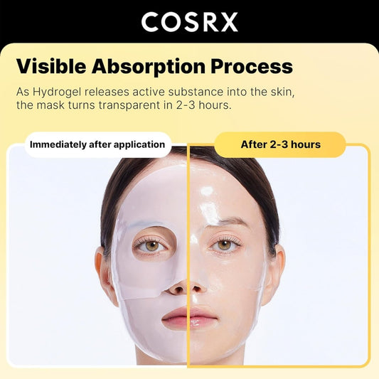 COSRX Advanced Snail Mucin Glass Glow Hydrogel Face Masks 3Pcs Health & Beauty oceanbuy beauty markham toronto free ship USA asian korean skincare