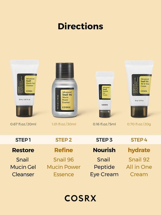 COSRX All About Snail Kitoceanbuy.ca markham toronto free ship USA #Collection1# #CLEANSERS#CREAMS#EYE CARE asian korean skincare