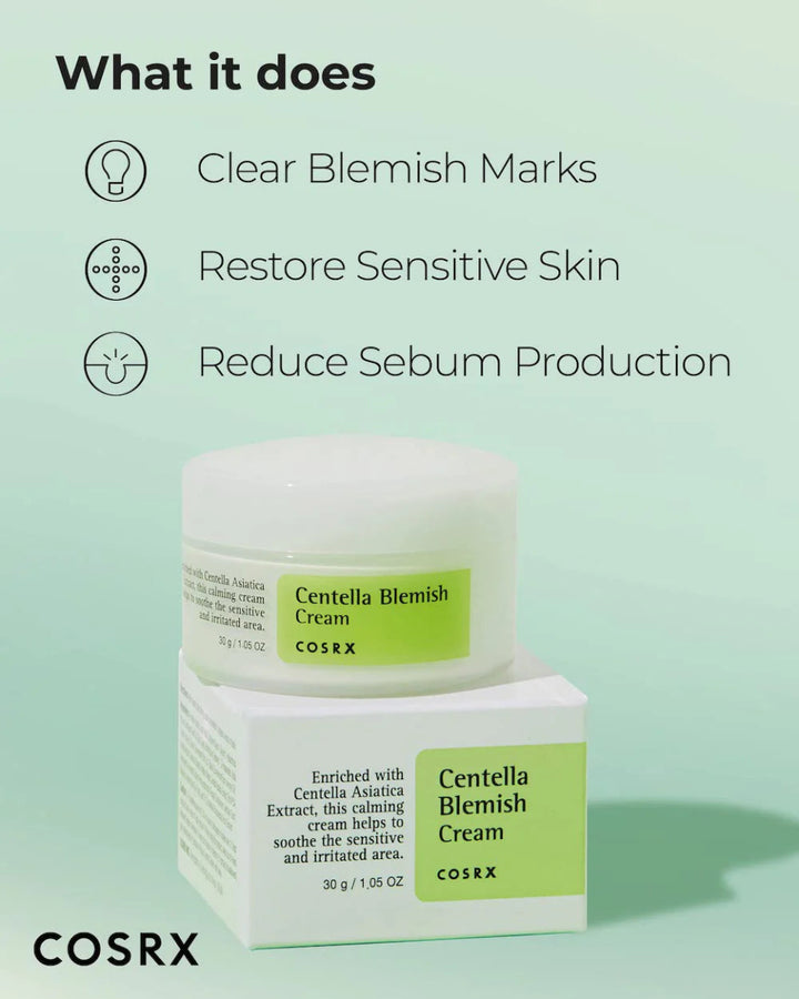COSRX Centella Blemish Cream 30ml Health & Beauty oceanbuy beauty markham toronto free ship USA asian korean skincare