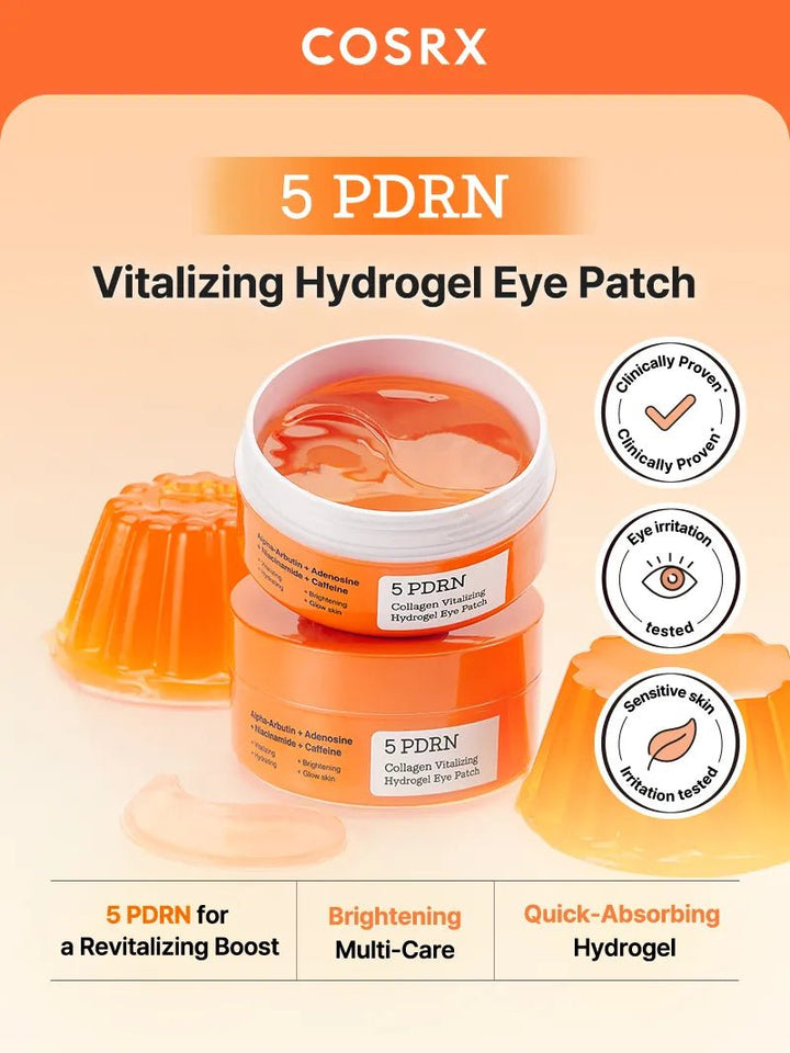 COSRX 5 PDRN Collagen Eye Patches Brightening Dark Circles 60 patches 4