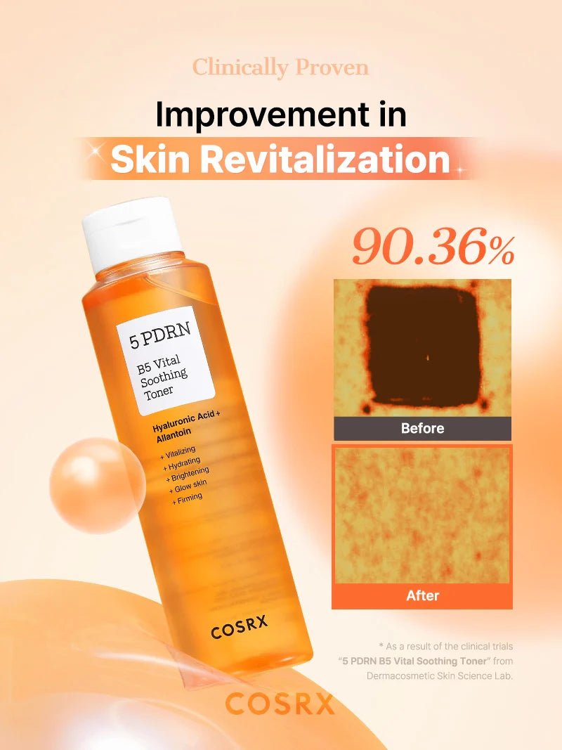 COSRX 5 PDRN B5 Vital Soothing Toner 280 mL 8