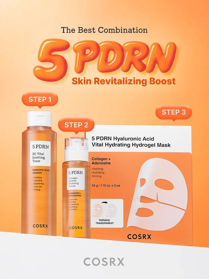 COSRX 5 PDRN B5 Vital Soothing Toner 280 mL 13