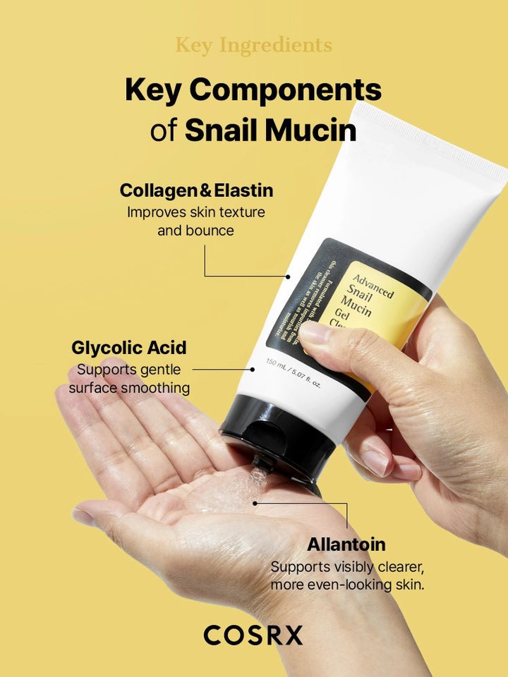 COSRX Advanced Snail Mucin Power Gel Cleanser 150ml Health & Beauty 3