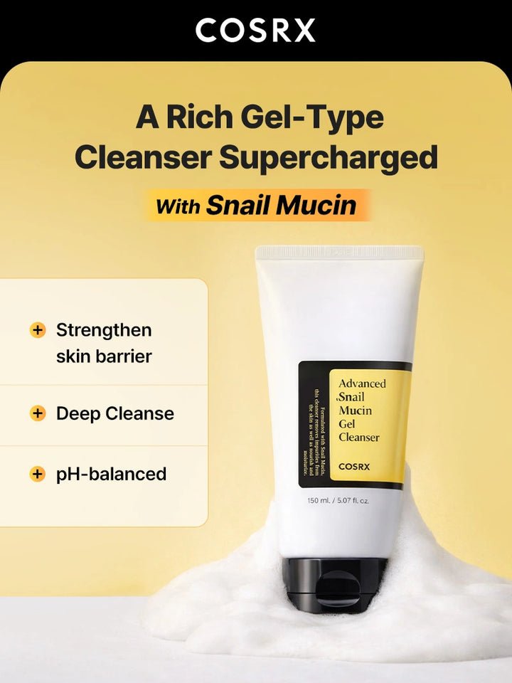 COSRX Advanced Snail Mucin Power Gel Cleanser 150ml Health & Beauty 2