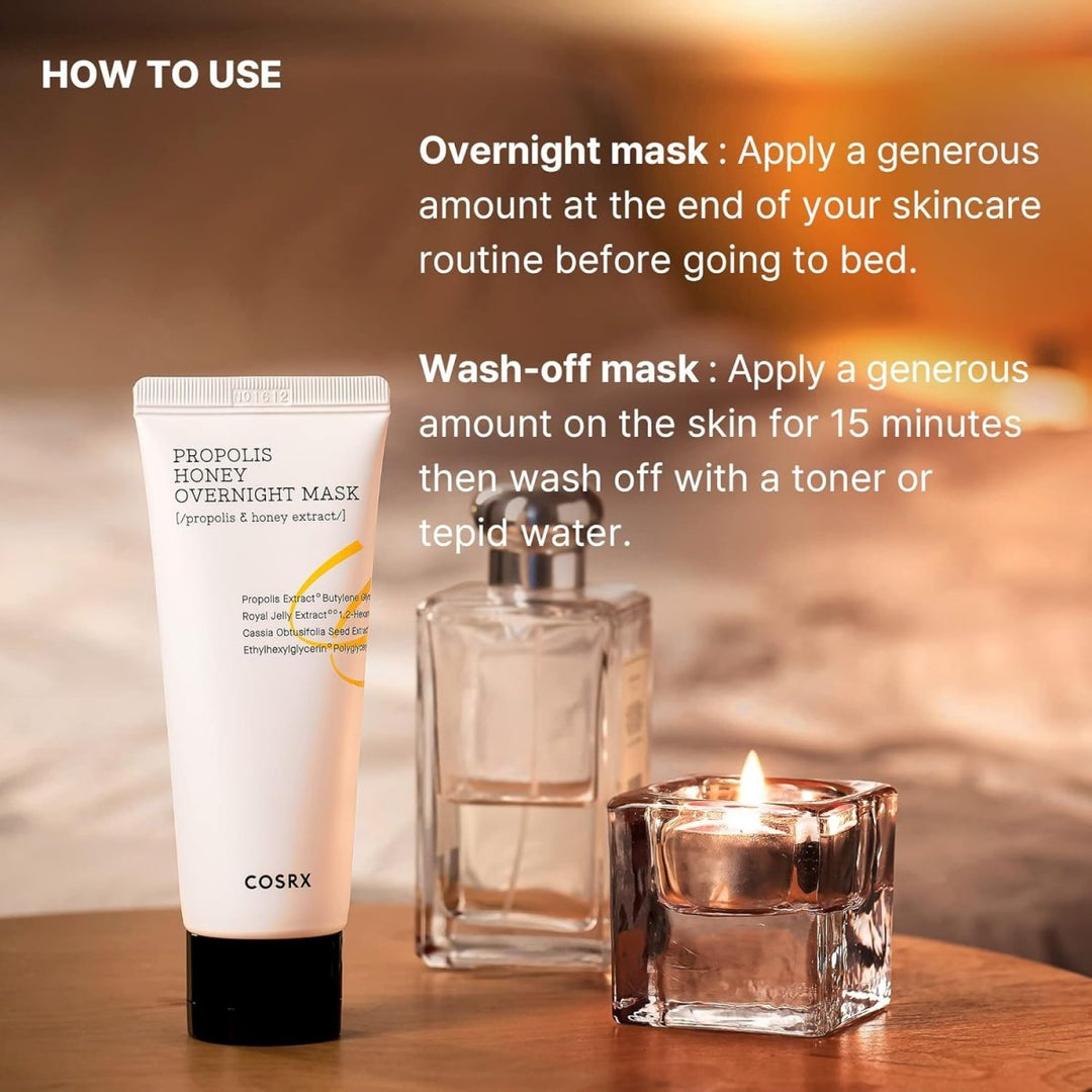 COSRX Full Fit Propolis Honey Overnight Mask 60ml Health & Beauty 8