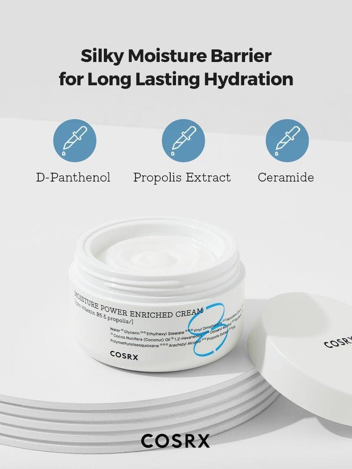COSRX Hydrium Moisture Power Enriched Cream 50ml Lotion & Cream 3