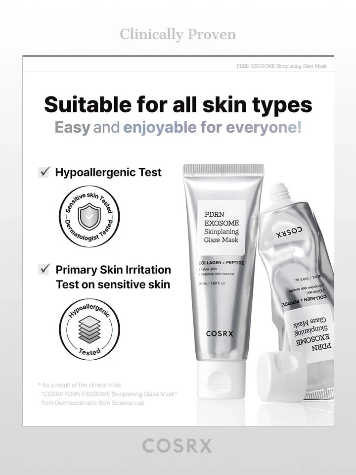 COSRX PDRN EXOSOME Skinplaning Glaze Mask 50 mL 15