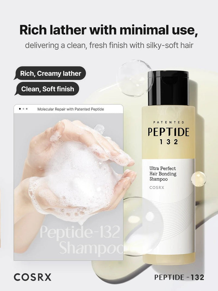 COSRX PEPTIDE - 132 Ultra Bonding Shampoo 200ml 5