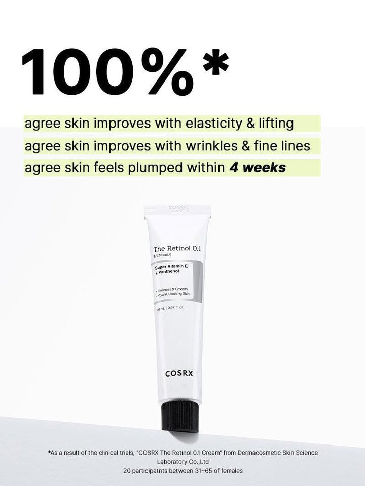 COSRX Retinol 0.1% Cream 20ml Health & Beauty 9