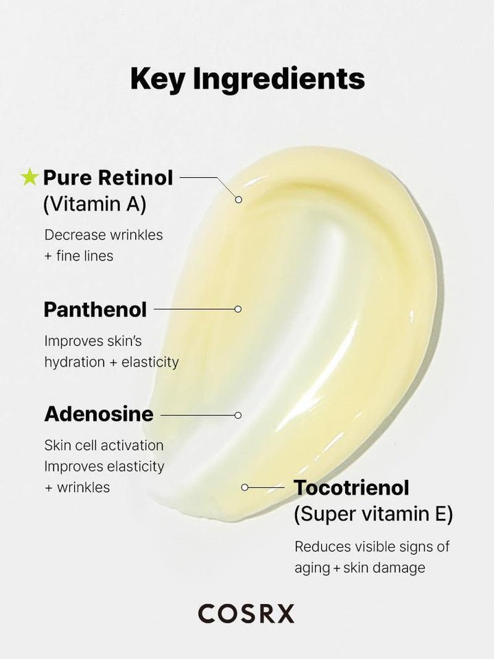 COSRX Retinol 0.1% Cream 20ml Health & Beauty 7
