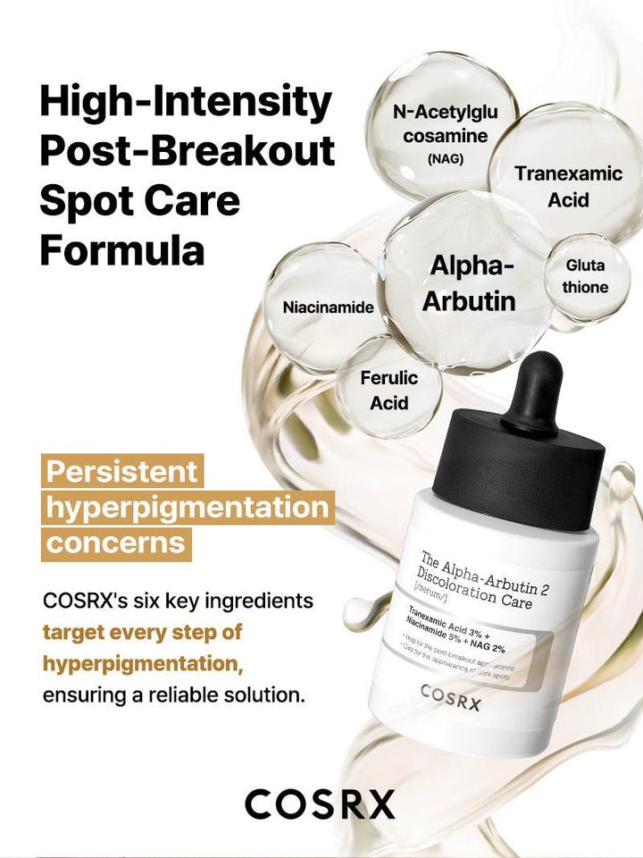 COSRX The Alpha-Arbutin 2 Discoloration Care Serum 50ml Serum & Ampoule 9