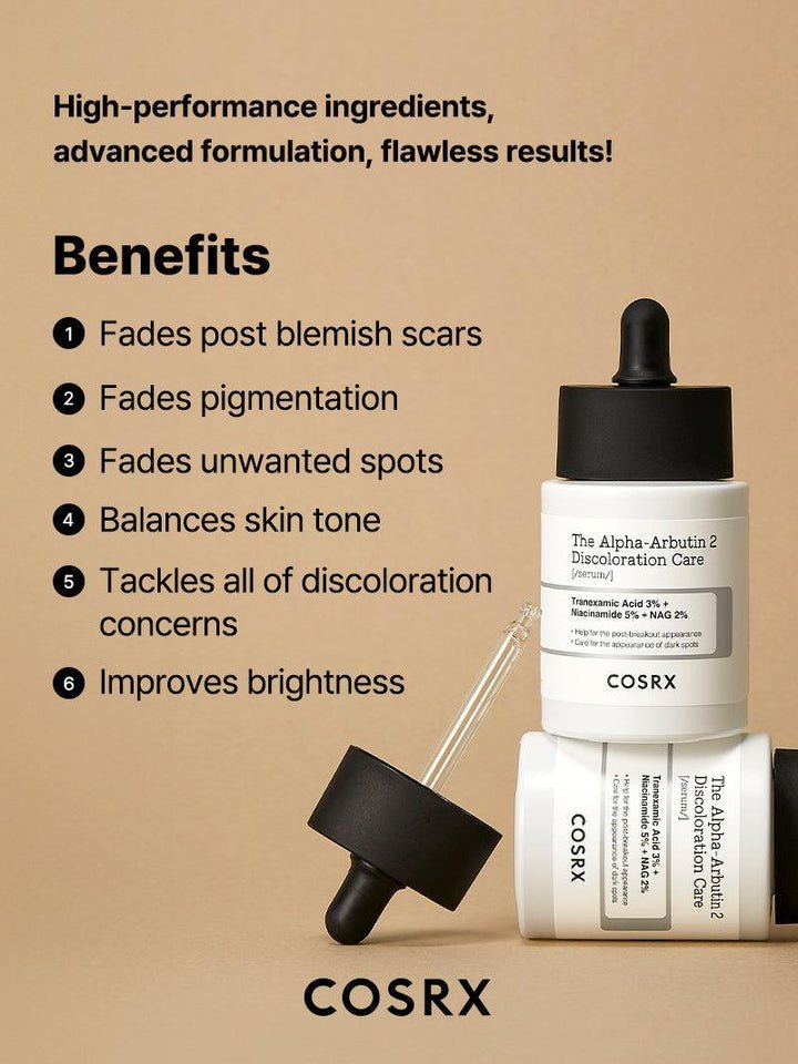 COSRX The Alpha-Arbutin 2 Discoloration Care Serum 50ml Serum & Ampoule 5