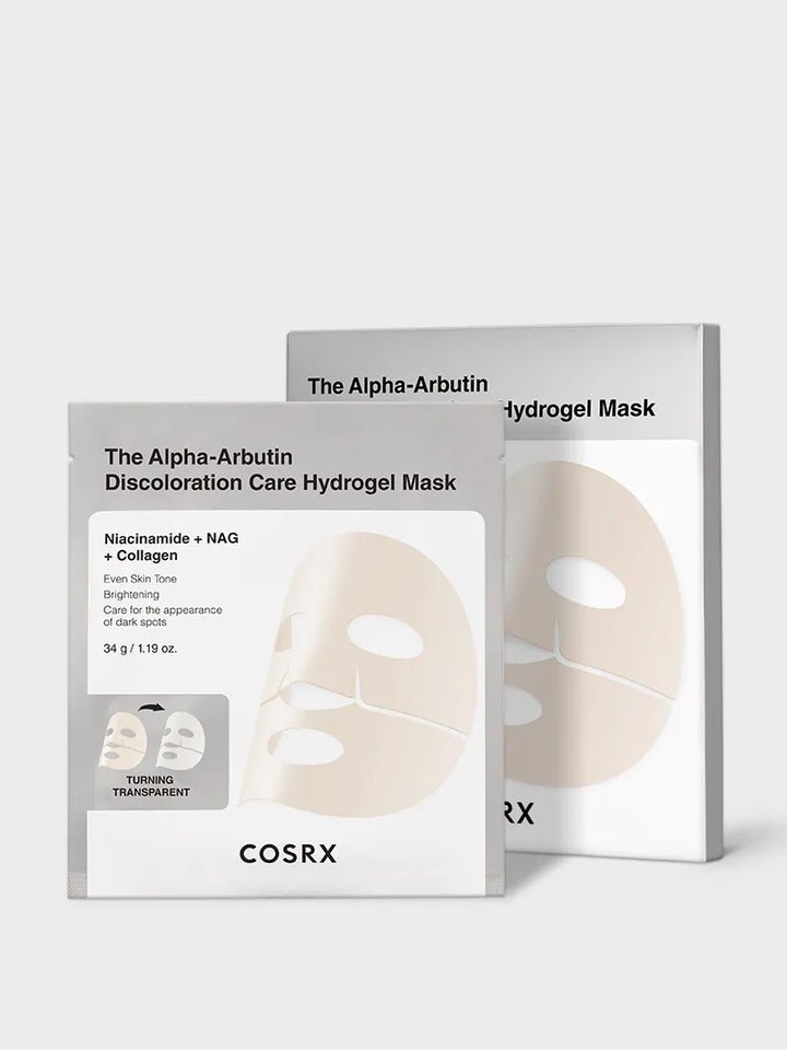 COSRX The Alpha-Arbutin Discoloration Care Hydrogel Mask 1
