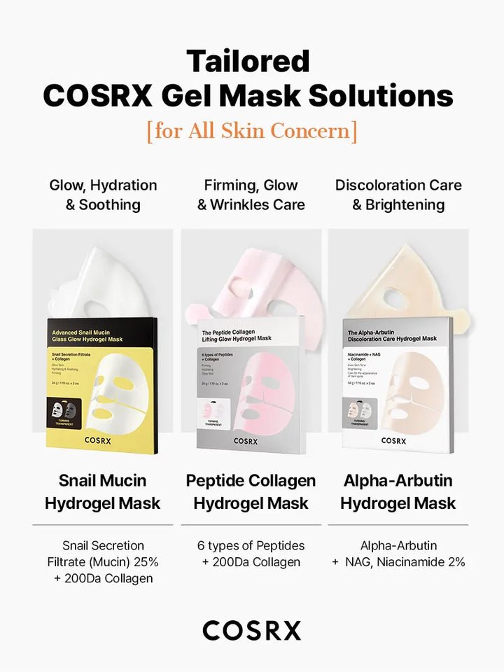 COSRX The Alpha-Arbutin Discoloration Care Hydrogel Mask 11
