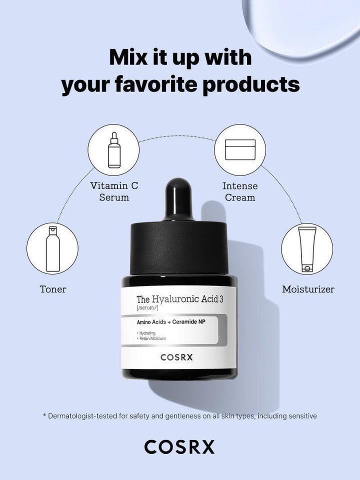 COSRX The Hyaluronic Acid 3 Serum 20ml Health & Beauty 8