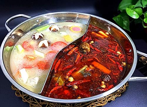 Cygnet Spicy HOT Pot Seasoning Soup Base 500 Grams two flavour Chongqing style & gluten flavour (Mix) 重庆小天鹅火锅底料 2味双拼(清油麻辣&清汤) 500g oceanbuy.ca markham toronto free ship USA asian korean skincare