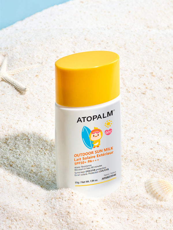 Atopalm Outdoor Sun Milk SPF50 PA Mineral Sunscreen 55g