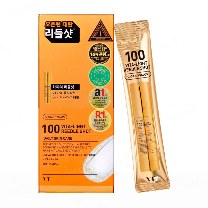 VT Cosmetics Vita-Light Reedle Shot 100 2mlx10ea