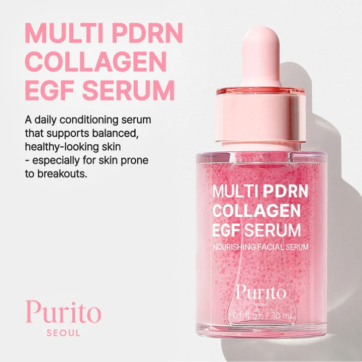 Purito Multi PDRN Collagen Egf Serum 30ml SKIN CARE, Treatments, Serum & Essence
