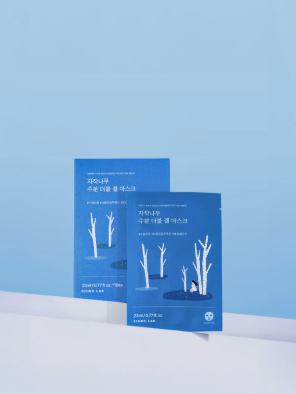 ROUND LAB Birch Juice Moisturizing Double Gel Mask 23ml