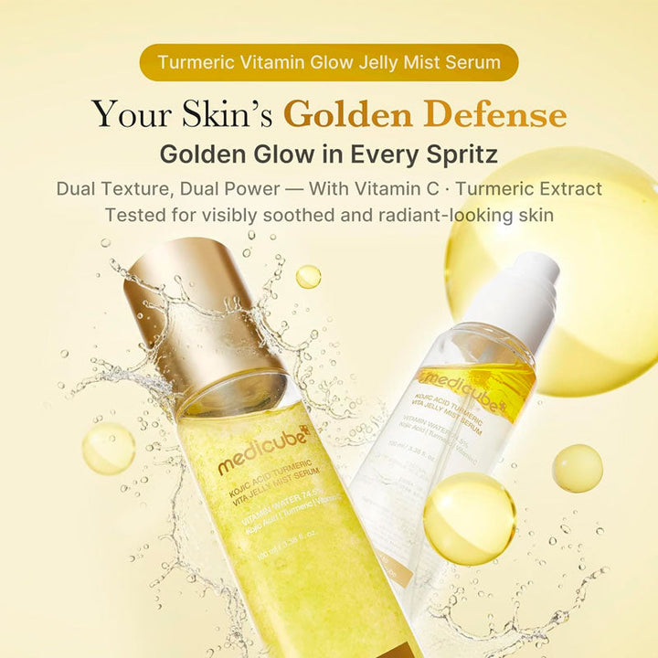 MEDICUBE Kojic Acid Turmeric Vita Jelly Mist Serum 100ml