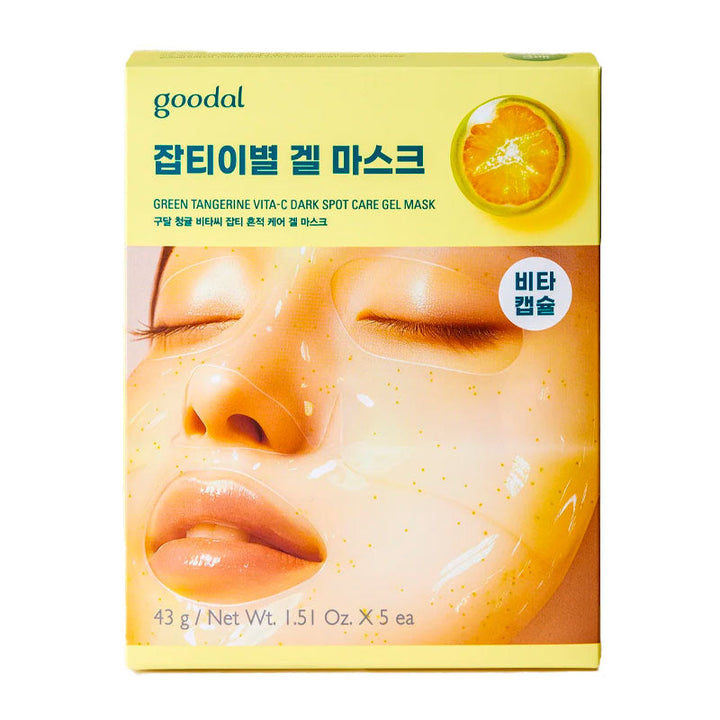 GOODAL Green Tangerine Vita C Dark Spot Care Gel Mask 43g