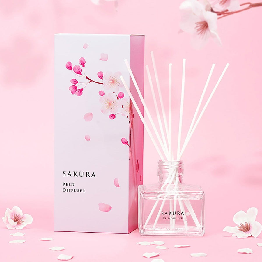 DAILY AROMA Sakura Deodorant Reed Diffuser 120ml Home & Garden oceanbuy.ca markham toronto free ship USA asian korean skincare