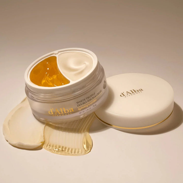 D'ALBA White Truffle Double Serum & Cream 70g Health & Beauty Kbeauty markham toronto free ship USA asian korean