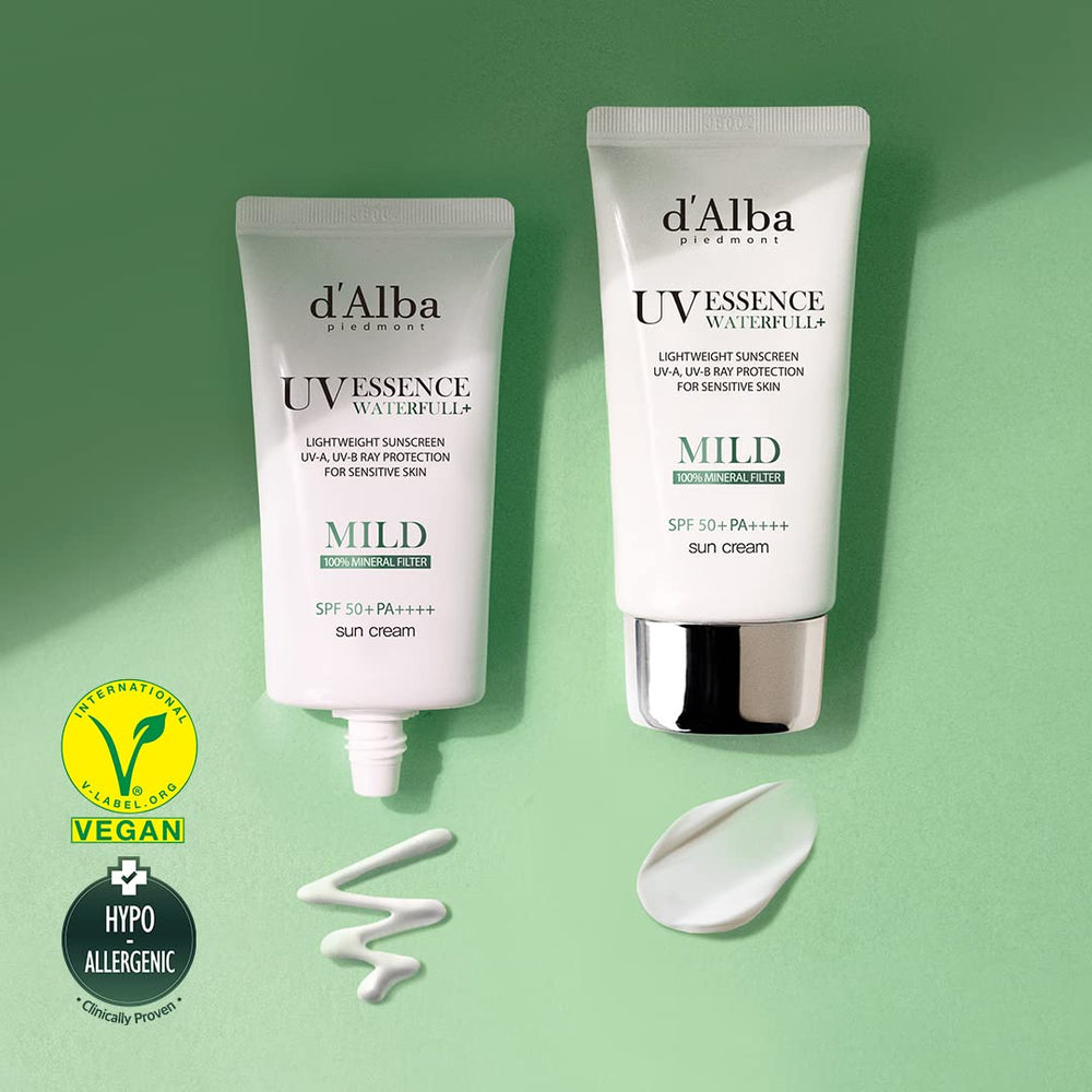 D'ALBA Waterfull Mild Sun Cream SPF 50+ PA++++ 50ml Health & Beauty