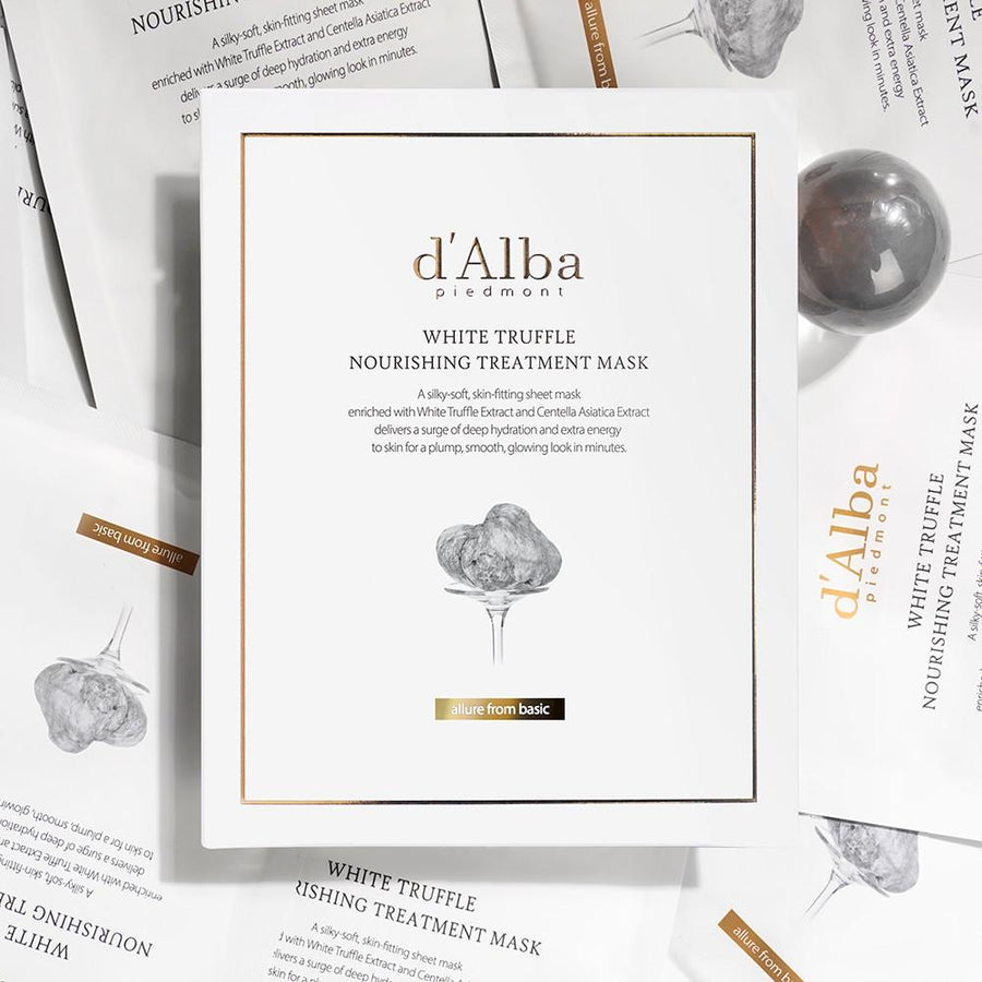 DALBA White Truffle Nourishing Treatment Mask 5pcs Sheet Mask 1