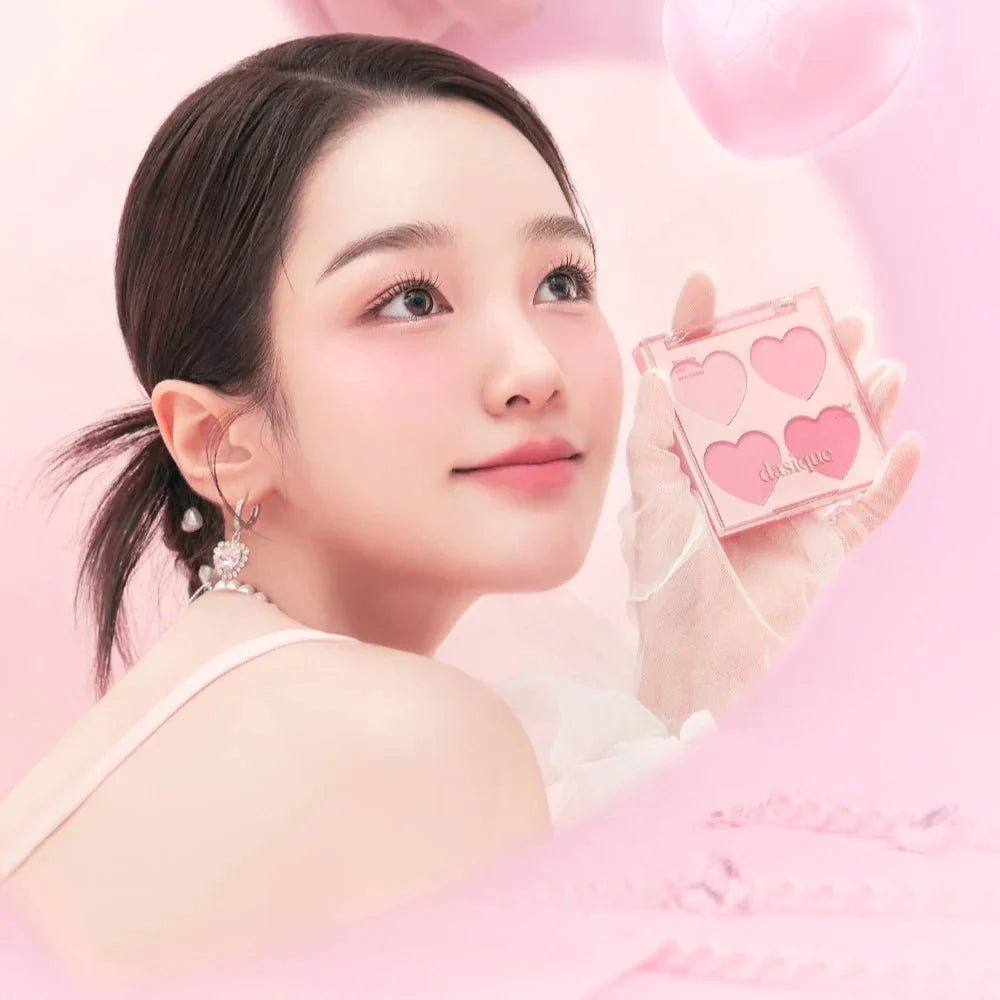 DASIQUE Blending Mood Cheek Sweet Heart Collection 9g - #13 Sweet Heart Health & Beauty oceanbuy beauty markham toronto free ship USA asian korean skincare