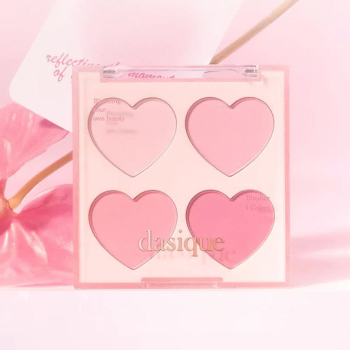 DASIQUE Blending Mood Cheek Sweet Heart Collection 9g - #13 Sweet Heart Health & Beauty oceanbuy beauty markham toronto free ship USA asian korean skincare