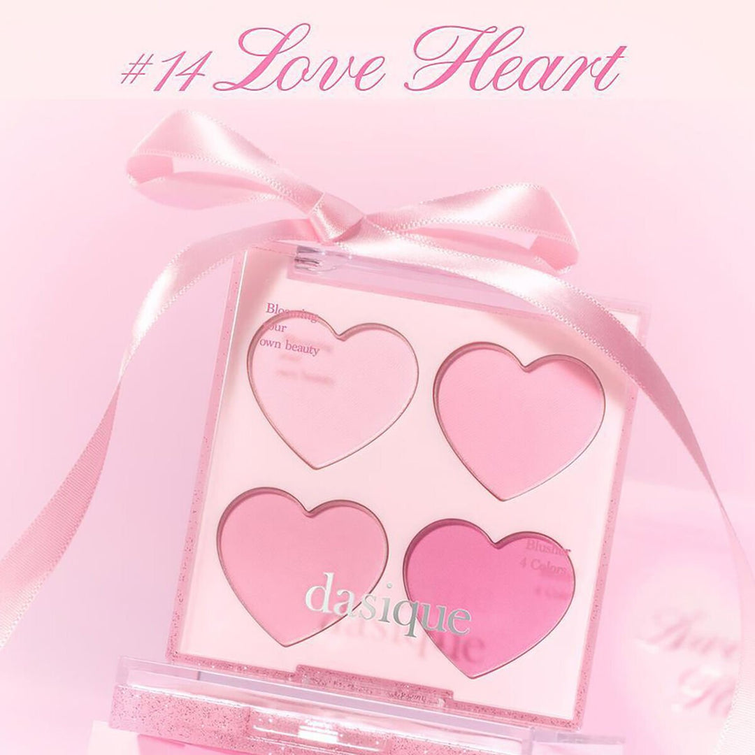 DASIQUE Blending Mood Cheek Sweet Heart Collection 9g - #14 Love Heart Health & Beauty oceanbuy beauty markham toronto free ship USA asian korean skincare