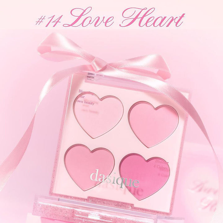 DASIQUE Blending Mood Cheek Sweet Heart Collection 9g - #14 Love Heart Health & Beauty oceanbuy beauty markham toronto free ship USA asian korean skincare