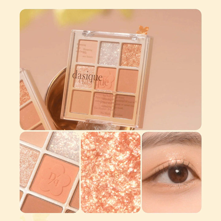 DASIQUE Eye Shadow Palette 7.5g - 26 Golden Flower Health & Beauty oceanbuy beauty markham toronto free ship USA asian korean skincare