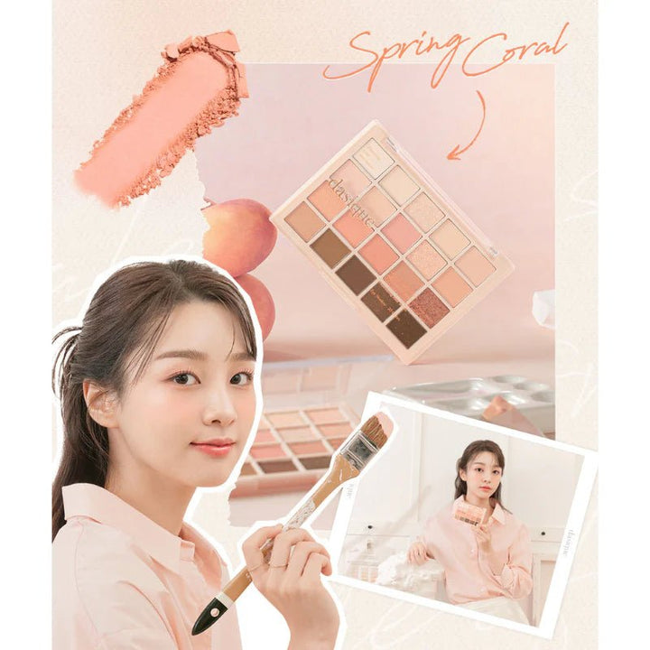 DASIQUE Mood Shadow Palette 10.5g - 03 Spring Coral Health & Beauty oceanbuy beauty markham toronto free ship USA asian korean skincare