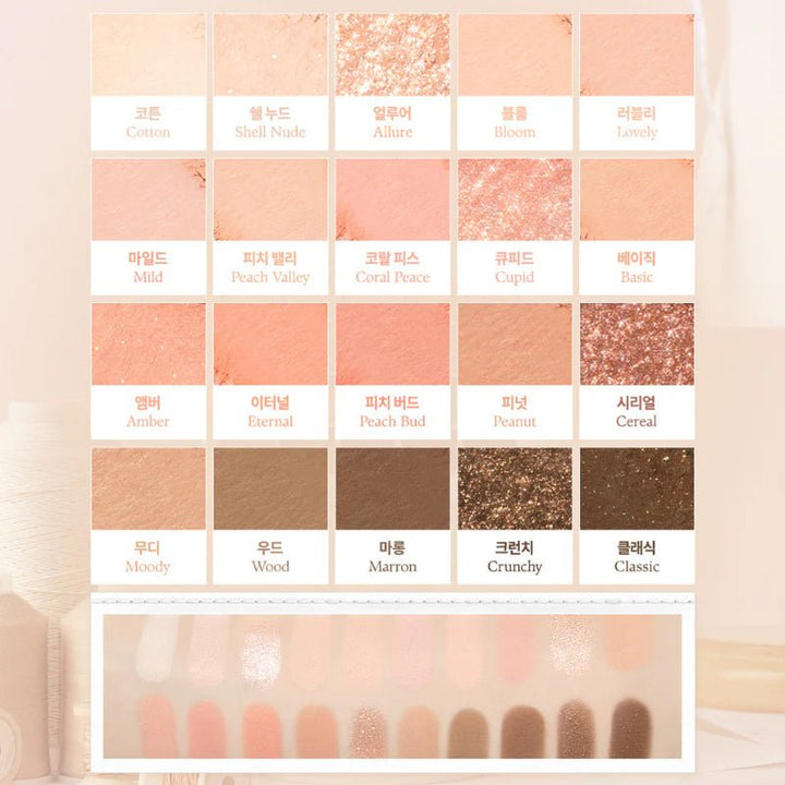 DASIQUE Mood Shadow Palette 10.5g - 03 Spring Coral Health & Beauty oceanbuy beauty markham toronto free ship USA asian korean skincare