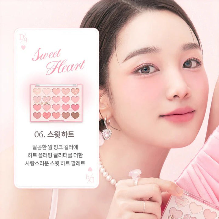 DASIQUE Mood Shadow Palette Sweet Heart Collection 10.5g - 06 Sweet Heart Health & Beauty oceanbuy beauty markham toronto free ship USA asian korean skincare