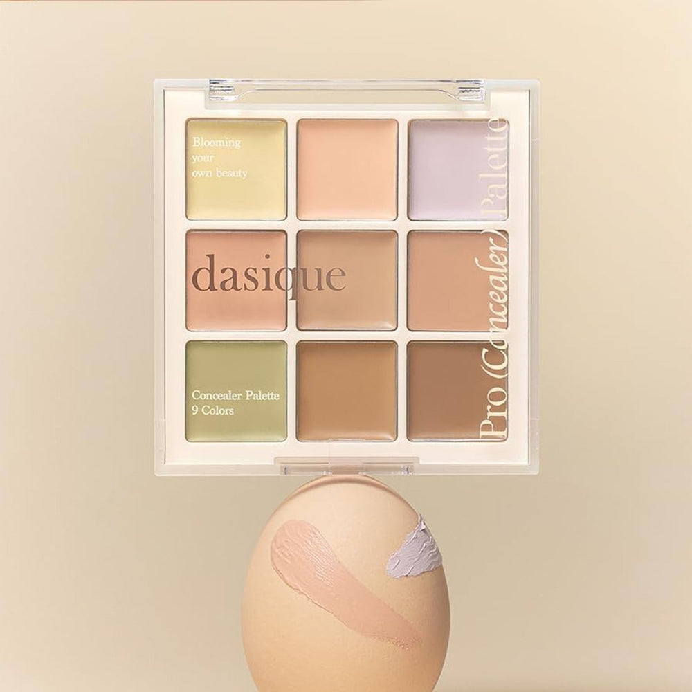 DASIQUE Pro Concealer Palette 9g - 02 Medium Cover Health & Beauty oceanbuy.ca markham toronto free ship USA asian korean skincare