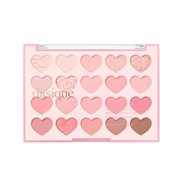 DASIQUE Mood Shadow Palette Sweet Heart Collection 10.5g - 07 Love Heart Health & Beauty 1