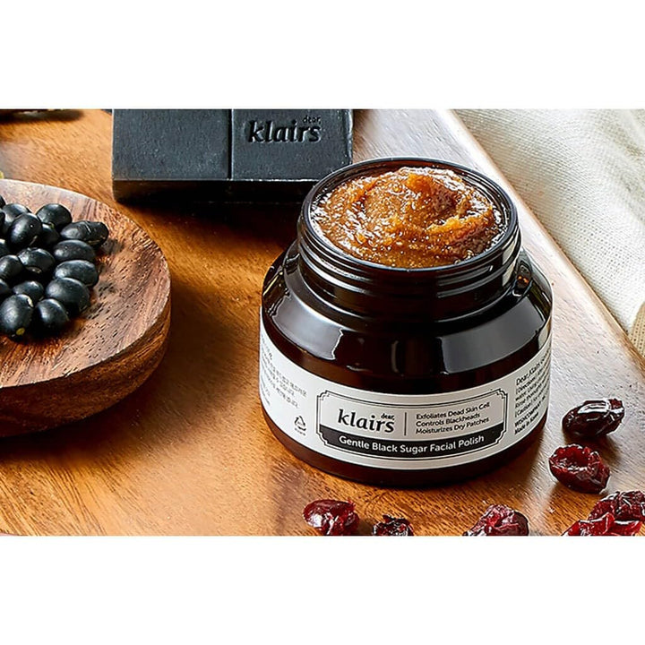 DEAR KLAIRS Gentle Black Sugar Facial Polish 110g oceanbuy.ca markham toronto free ship USA asian korean skincare