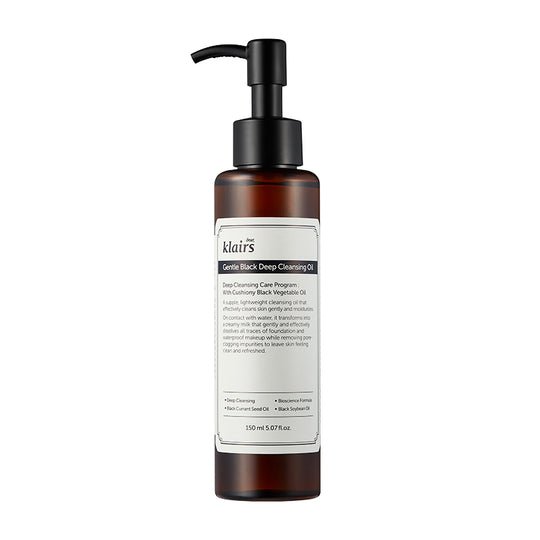 DEAR KLAIRS Gentle Black Deep Cleansing Oil 150ml Health & Beauty 1