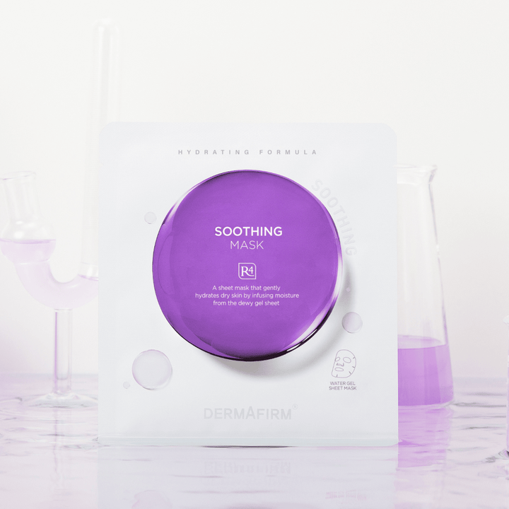 Dermafirm Soothing Repair Mask Azulene Peptide Complex 5Pcs/Box Mask 4