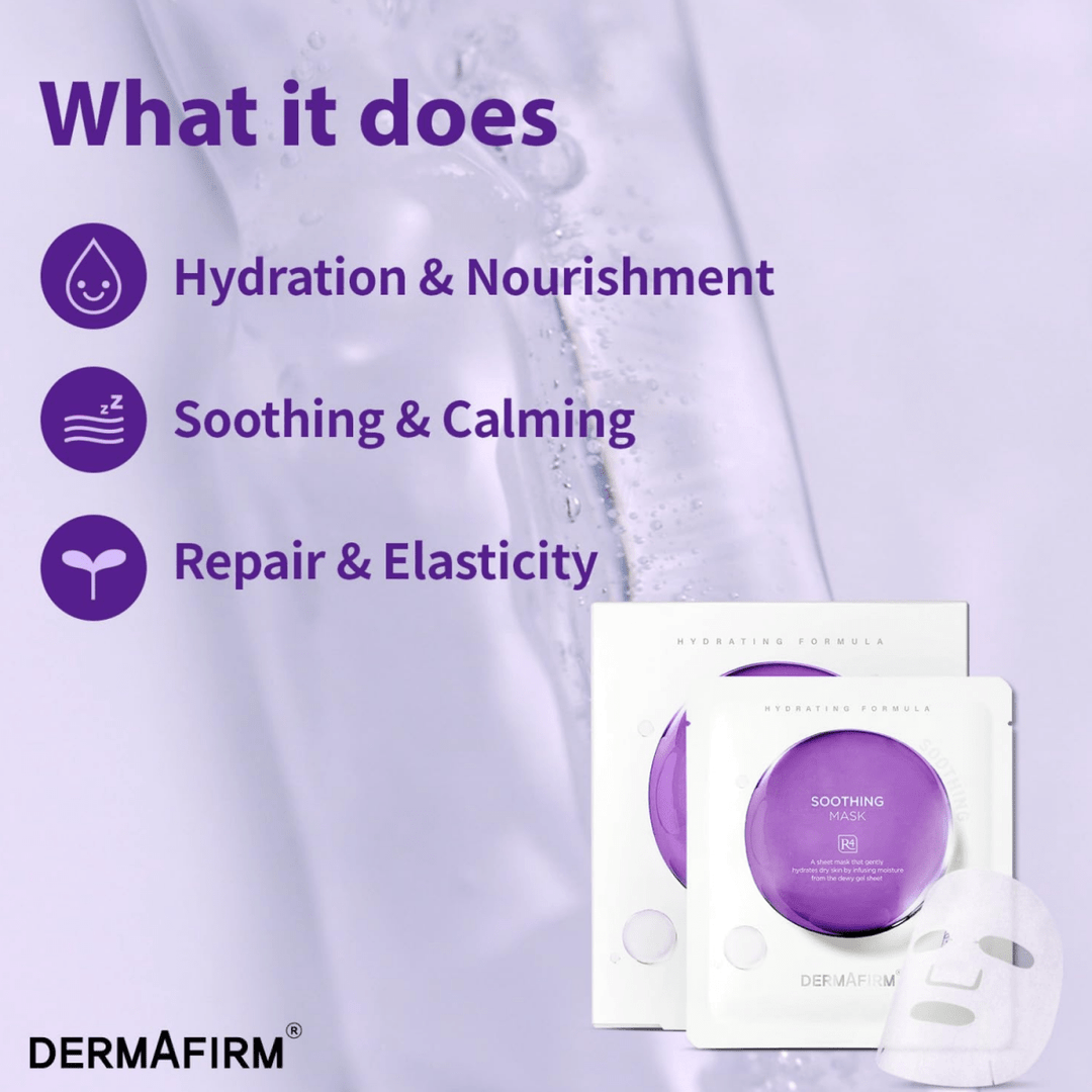 Dermafirm Soothing Repair Mask Azulene Peptide Complex 5Pcs/Box Mask 8