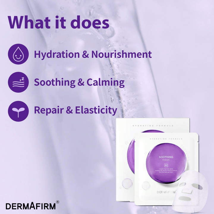 Dermafirm Soothing Repair Mask Azulene Peptide Complex 5Pcs/Box Mask 8