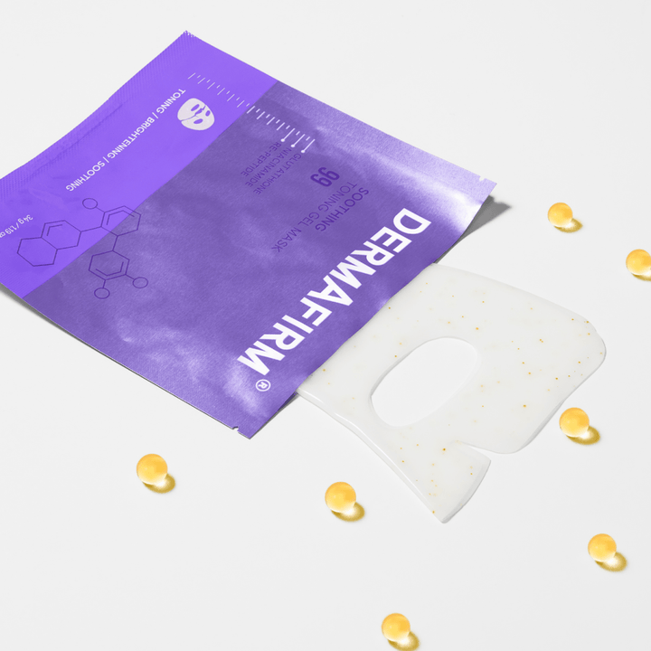 DERMAFIRM Soothing Repair Toning Gel Mask 4Pcs/Box Mask 3
