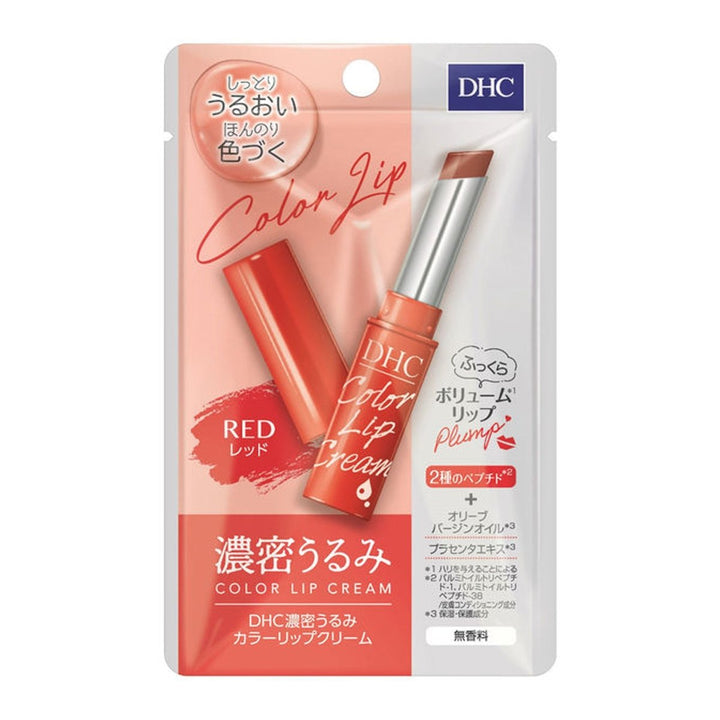 DHC Dense Moisture Color Lip Cream 1.5g - Red Health & Beauty oceanbuy.ca markham toronto free ship USA asian korean skincare